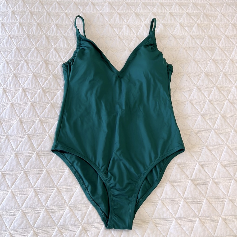 Target Kona Sol Green Bathing Suit One Piece